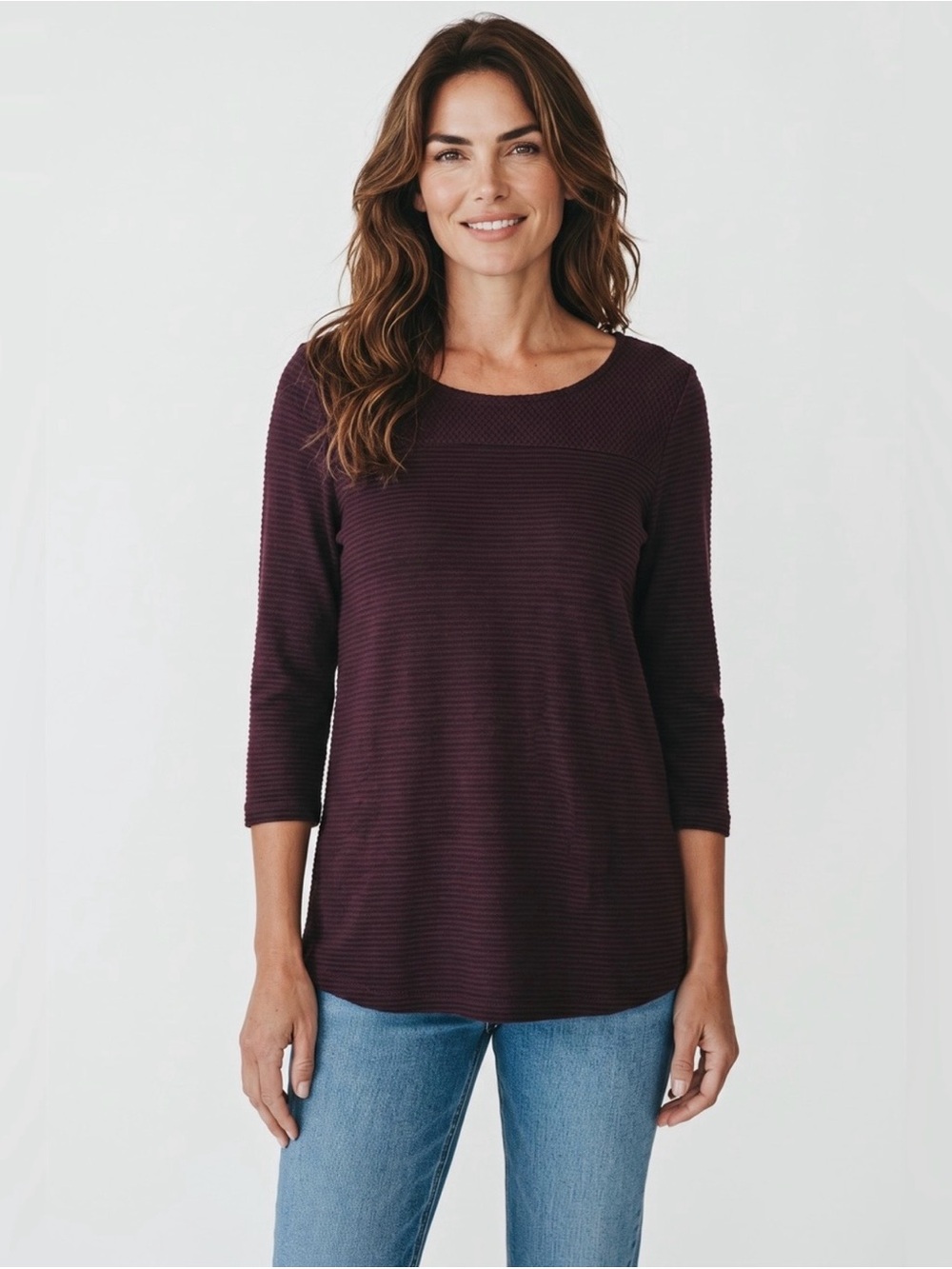 Sophie Max Jessica Tunic // Purple & Black // XS // NEW